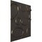 Ekena Millwork 19 5/8in. W x 19 5/8in. H Felix EnduraWall Decorative 3D Wall Panel Covers 2.67 Sq. Ft. WP20X20FEDST - alternate 5